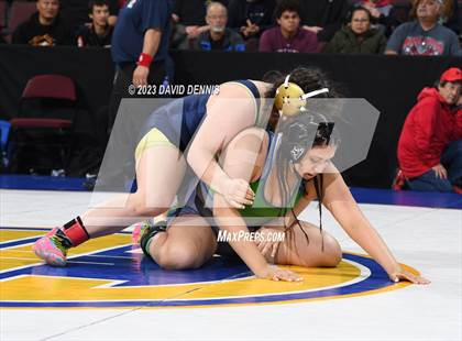 Thumbnail 1 in CIF State Girls Wrestling Championships (QuarterFinals) photogallery.