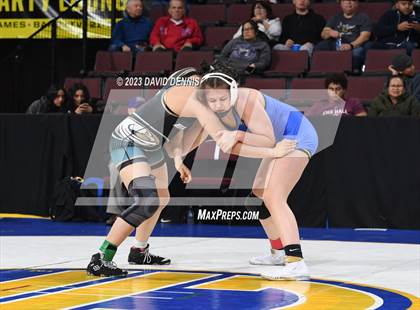 Thumbnail 1 in CIF State Girls Wrestling Championships (QuarterFinals) photogallery.
