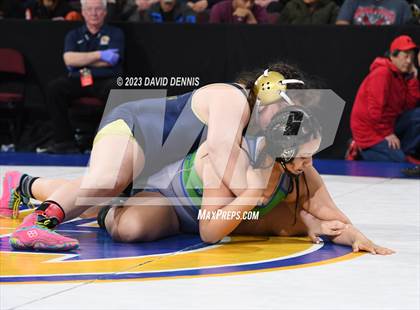 Thumbnail 2 in CIF State Girls Wrestling Championships (QuarterFinals) photogallery.