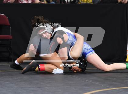 Thumbnail 1 in CIF State Girls Wrestling Championships (QuarterFinals) photogallery.