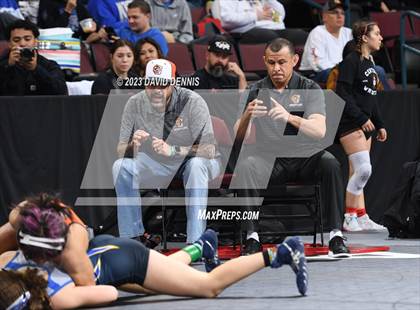Thumbnail 1 in CIF State Girls Wrestling Championships (QuarterFinals) photogallery.