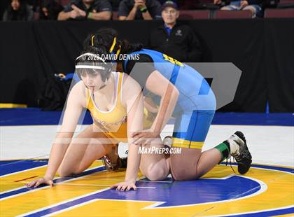 Thumbnail 3 in CIF State Girls Wrestling Championships (QuarterFinals) photogallery.