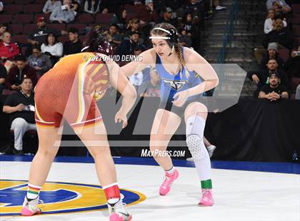 Thumbnail 1 in CIF State Girls Wrestling Championships (QuarterFinals) photogallery.