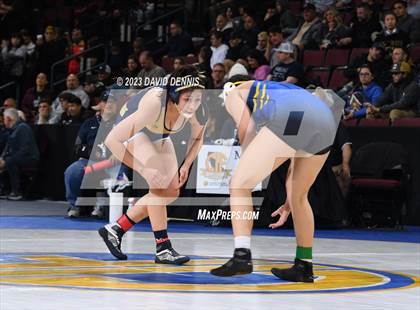 Thumbnail 3 in CIF State Girls Wrestling Championships (QuarterFinals) photogallery.