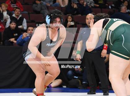 Thumbnail 2 in CIF State Girls Wrestling Championships (QuarterFinals) photogallery.