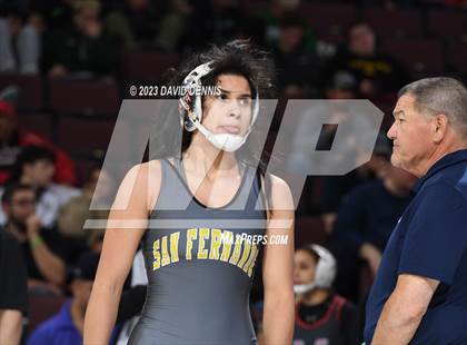 Thumbnail 3 in CIF State Girls Wrestling Championships (QuarterFinals) photogallery.