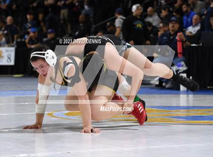 Thumbnail 3 in CIF State Girls Wrestling Championships (QuarterFinals) photogallery.