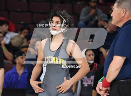 Thumbnail 2 in CIF State Girls Wrestling Championships (QuarterFinals) photogallery.