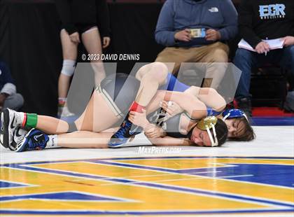 Thumbnail 3 in CIF State Girls Wrestling Championships (QuarterFinals) photogallery.
