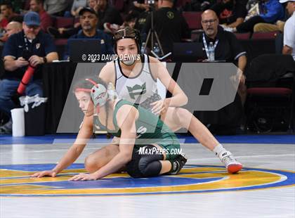 Thumbnail 1 in CIF State Girls Wrestling Championships (QuarterFinals) photogallery.