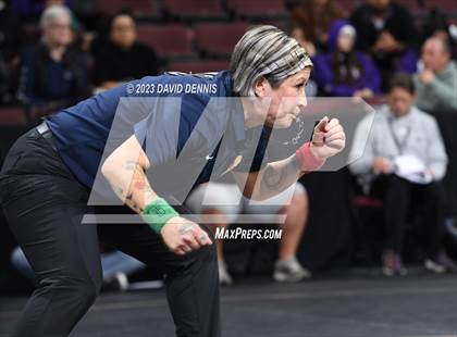 Thumbnail 2 in CIF State Girls Wrestling Championships (QuarterFinals) photogallery.