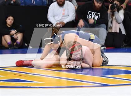 Thumbnail 3 in CIF State Girls Wrestling Championships (QuarterFinals) photogallery.