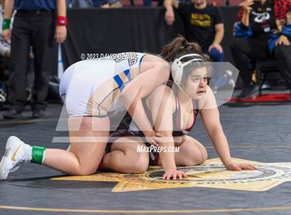 Thumbnail 3 in CIF State Girls Wrestling Championships (QuarterFinals) photogallery.