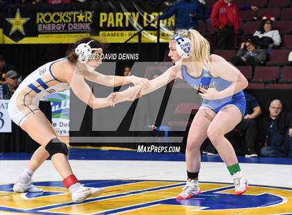 Thumbnail 3 in CIF State Girls Wrestling Championships (QuarterFinals) photogallery.