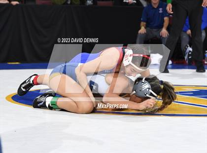 Thumbnail 3 in CIF State Girls Wrestling Championships (QuarterFinals) photogallery.