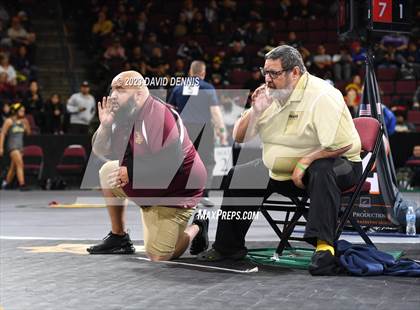 Thumbnail 2 in CIF State Girls Wrestling Championships (QuarterFinals) photogallery.