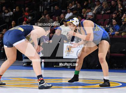 Thumbnail 2 in CIF State Girls Wrestling Championships (QuarterFinals) photogallery.