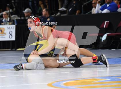 Thumbnail 3 in CIF State Girls Wrestling Championships (QuarterFinals) photogallery.