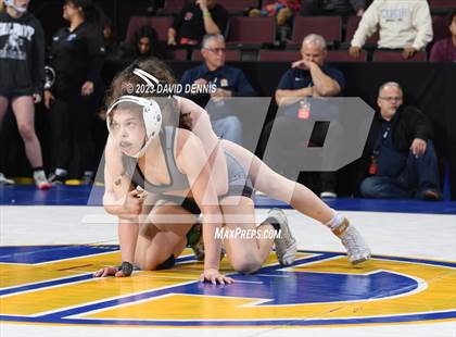 Thumbnail 2 in CIF State Girls Wrestling Championships (QuarterFinals) photogallery.