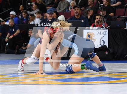 Thumbnail 1 in CIF State Girls Wrestling Championships (QuarterFinals) photogallery.