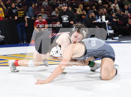 Thumbnail 3 in CIF State Girls Wrestling Championships (QuarterFinals) photogallery.