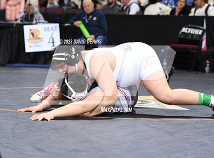 Thumbnail 1 in CIF State Girls Wrestling Championships (QuarterFinals) photogallery.