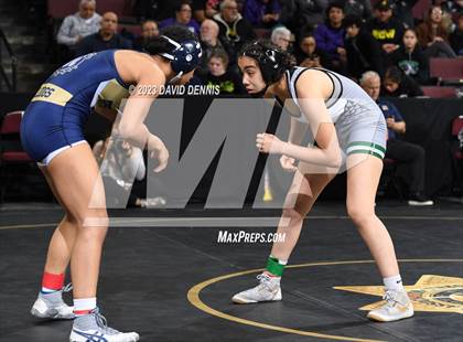 Thumbnail 3 in CIF State Girls Wrestling Championships (QuarterFinals) photogallery.