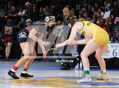 Thumbnail 3 in CIF State Girls Wrestling Championships (QuarterFinals) photogallery.