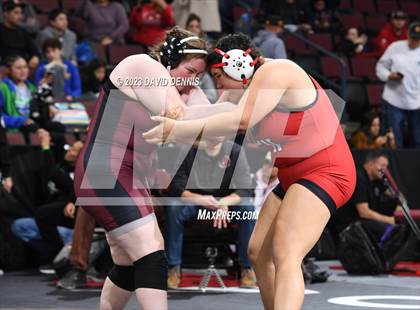 Thumbnail 2 in CIF State Girls Wrestling Championships (QuarterFinals) photogallery.