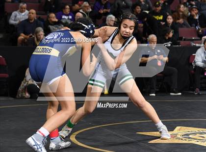 Thumbnail 1 in CIF State Girls Wrestling Championships (QuarterFinals) photogallery.