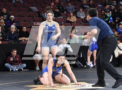 Thumbnail 3 in CIF State Girls Wrestling Championships (QuarterFinals) photogallery.