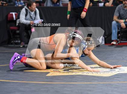 Thumbnail 1 in CIF State Girls Wrestling Championships (QuarterFinals) photogallery.