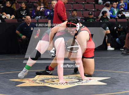 Thumbnail 2 in CIF State Girls Wrestling Championships (QuarterFinals) photogallery.