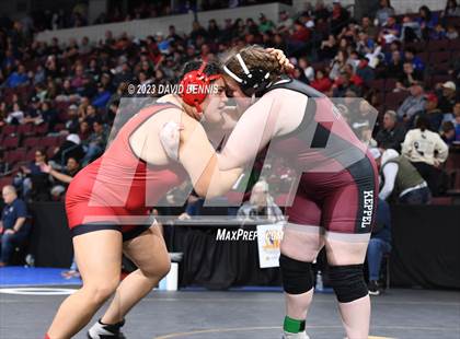 Thumbnail 3 in CIF State Girls Wrestling Championships (QuarterFinals) photogallery.