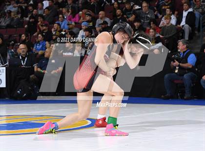 Thumbnail 1 in CIF State Girls Wrestling Championships (QuarterFinals) photogallery.