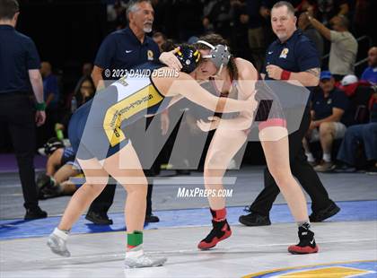 Thumbnail 1 in CIF State Girls Wrestling Championships (QuarterFinals) photogallery.