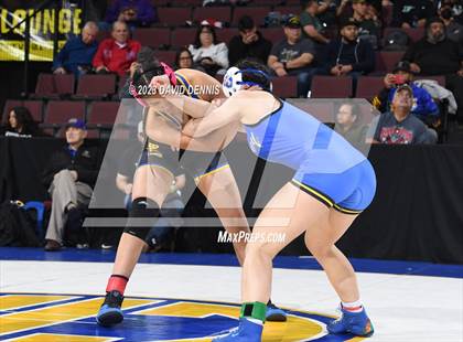 Thumbnail 1 in CIF State Girls Wrestling Championships (QuarterFinals) photogallery.