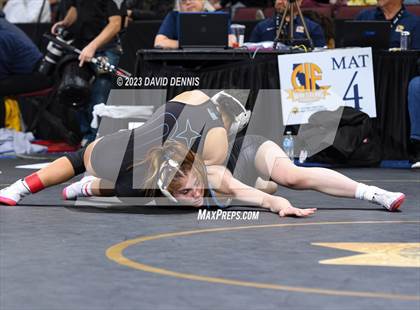 Thumbnail 1 in CIF State Girls Wrestling Championships (QuarterFinals) photogallery.