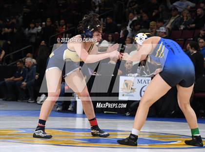 Thumbnail 1 in CIF State Girls Wrestling Championships (QuarterFinals) photogallery.