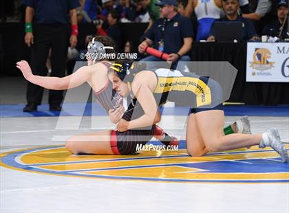 Thumbnail 2 in CIF State Girls Wrestling Championships (QuarterFinals) photogallery.