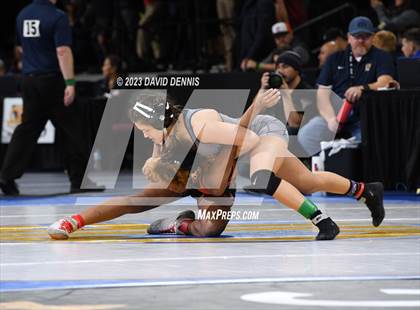 Thumbnail 3 in CIF State Girls Wrestling Championships (QuarterFinals) photogallery.