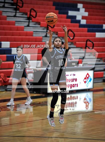 Thumbnail 2 in Estrella Foothills @ Sahuaro (AIA 4A Quarterfinal) photogallery.