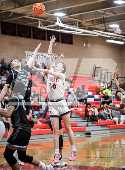 Thumbnail 3 in Estrella Foothills @ Sahuaro (AIA 4A Quarterfinal) photogallery.