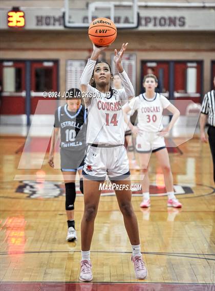 Thumbnail 1 in Estrella Foothills @ Sahuaro (AIA 4A Quarterfinal) photogallery.