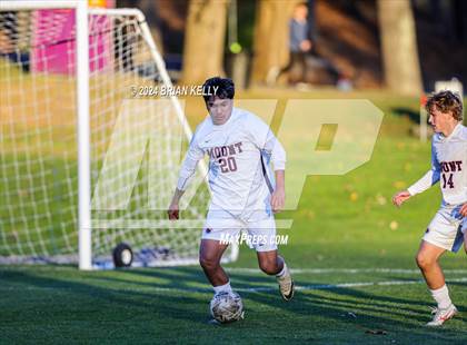 Thumbnail 3 in  Mount St. Charles Academy @ Noble & Greenough (NEPSAC Class B Quarterfinals) photogallery.