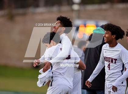 Thumbnail 3 in  Mount St. Charles Academy @ Noble & Greenough (NEPSAC Class B Quarterfinals) photogallery.