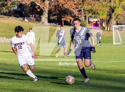 Thumbnail 3 in  Mount St. Charles Academy @ Noble & Greenough (NEPSAC Class B Quarterfinals) photogallery.
