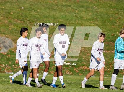 Thumbnail 3 in  Mount St. Charles Academy @ Noble & Greenough (NEPSAC Class B Quarterfinals) photogallery.