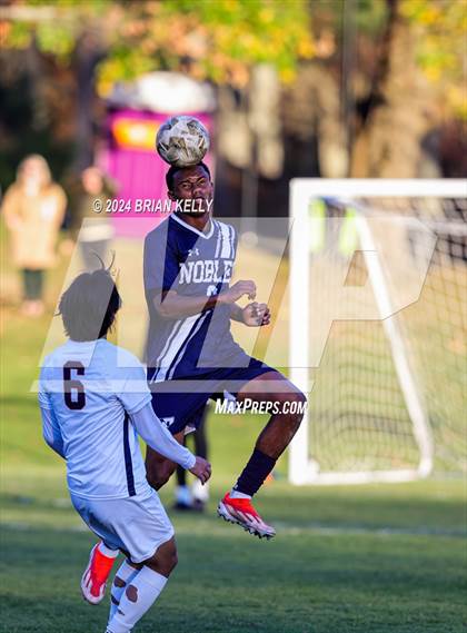 Thumbnail 3 in  Mount St. Charles Academy @ Noble & Greenough (NEPSAC Class B Quarterfinals) photogallery.