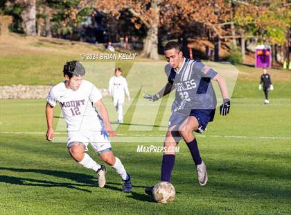 Thumbnail 2 in  Mount St. Charles Academy @ Noble & Greenough (NEPSAC Class B Quarterfinals) photogallery.
